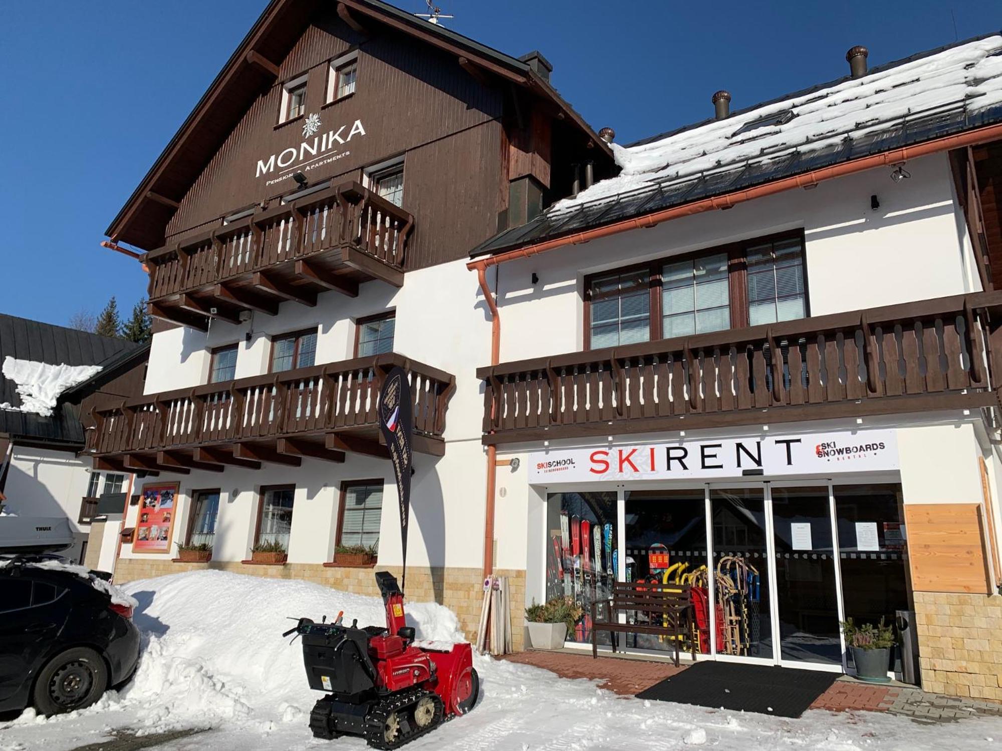 King Size Apartman Pension Monika Špindlerŭv Mlýn Exteriör bild